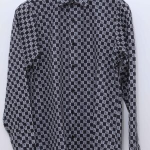Gucci Monogram Printed Long-Sleeve Shirt