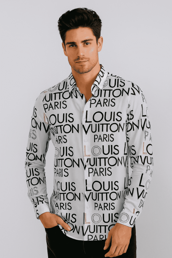Louis vuitton men’s printed shirt