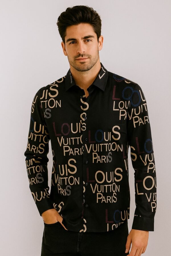 Paris Luxe Typography Shirt